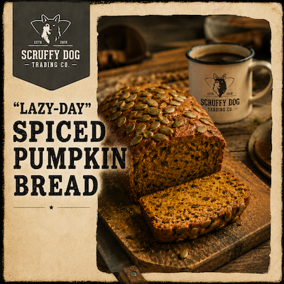 "Lazy-Day" Spiced Pumpkin Bread