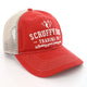 Premium Trucker Hat – Vintage Red