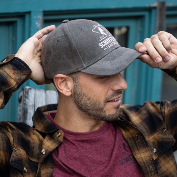 Premium Baseball Cap – Waxed Brown