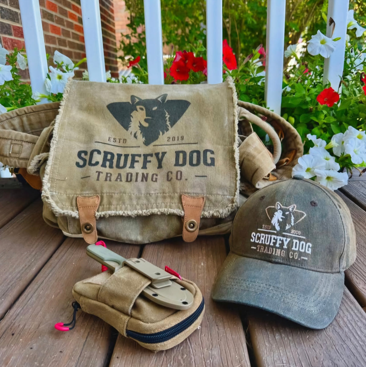 Vintage Messenger Bag – 13"