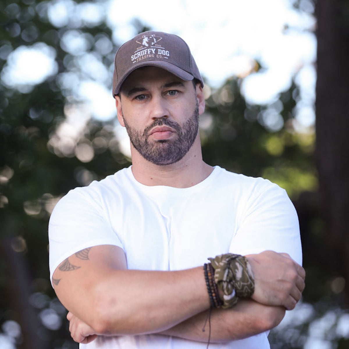 Premium Baseball Cap – Waxed Brown