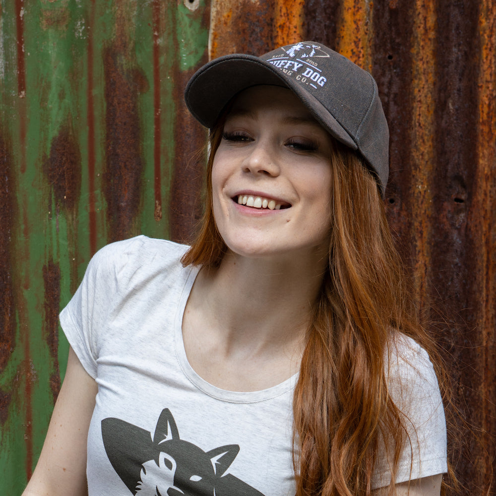 Premium Baseball Cap – Waxed Brown