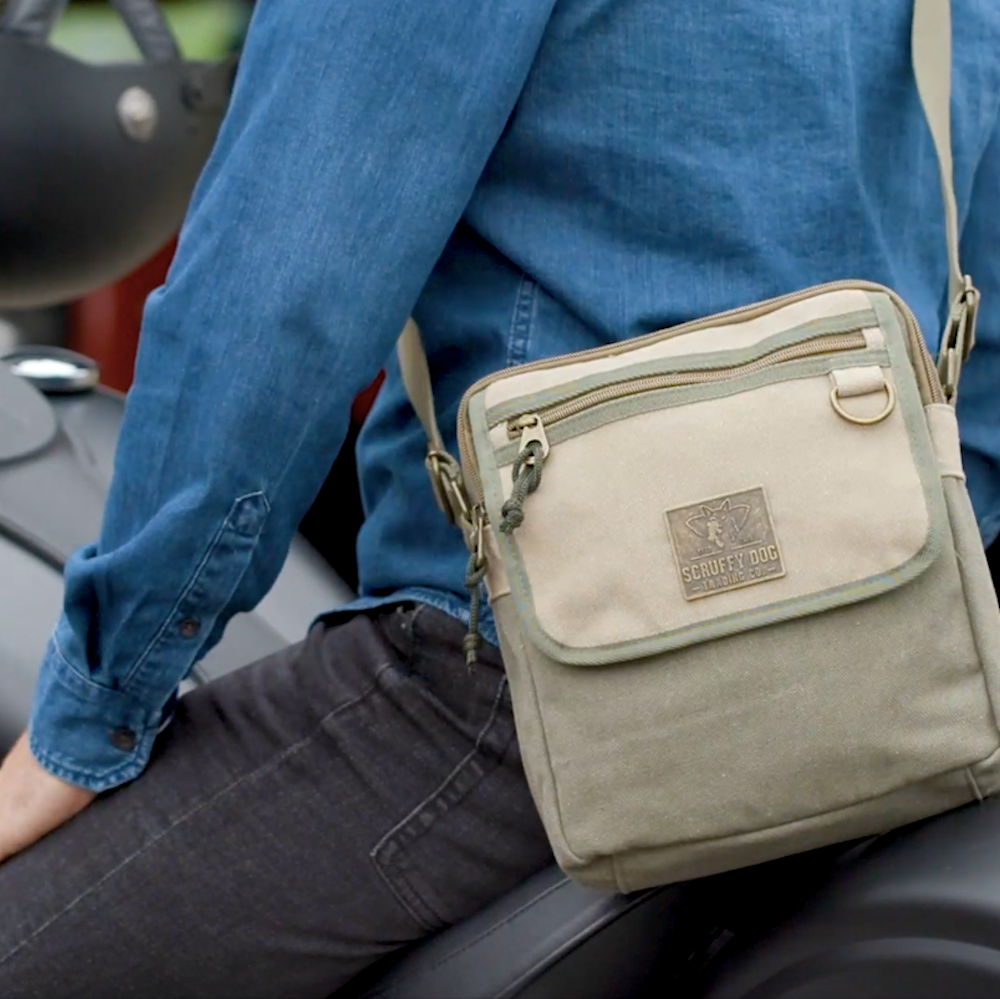 Small Messenger Bag – 11" | Khaki/Sand