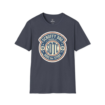 Duds for Studs vintage logo t-shirt in navy
